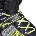 Łyżworolki NILS Extreme NA1206 czarno-zielone rozm. 39