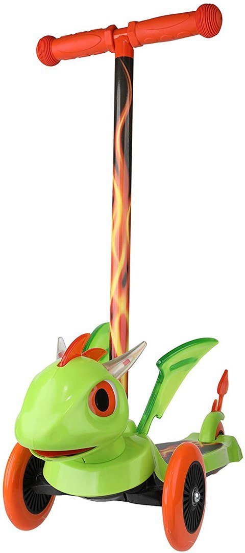 PROMO Hulajnoga trójkołowa 3D Smok / Dragon Scooter PROMO Hulajnoga trójkołowa 3D Smok / Dragon Scooter