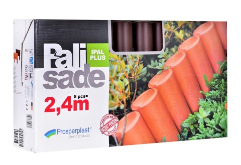 PROSPERPLAST PALISADA OGRODOWA PLUS BRĄZ 2,35m PROSPERPLAST PALISADA OGRODOWA PLUS BRĄZ 2,35m