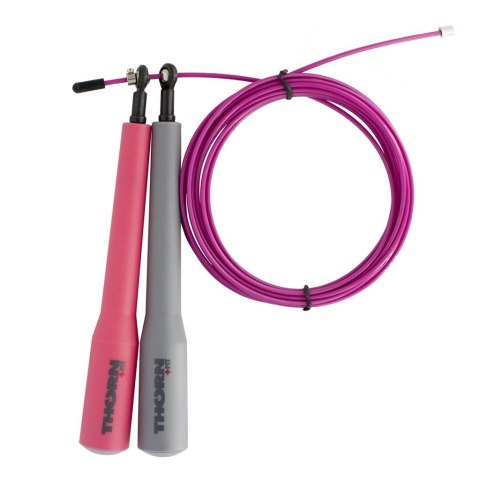 Skakanka Thorn Fit Speed Rope Lady szaro-różowa