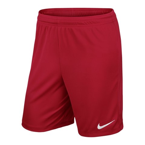 Spodenki męskie Nike Park II Knit Short NB czerwone 725887 657