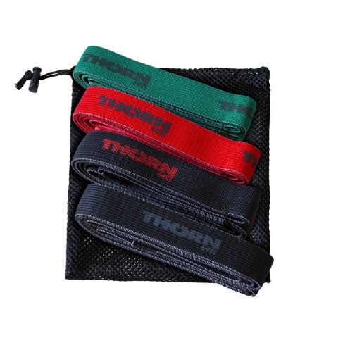 Zestaw gum do ćwiczeń Thorn Fit Superband Textile 4 szt. Zestaw gum do ćwiczeń Thorn Fit Superband Textile 4 szt.