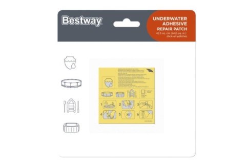 Zestaw naprawczy łatki samoprzyl. B62091 07564 Zestaw naprawczy łatki samoprzyl. B62091 07564