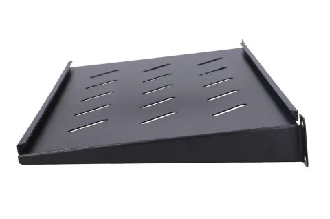 Extralink 1U 250mm Czarna | Półka | 19", do szaf wiszących Extralink 1U 250mm Czarna | Półka | 19", do szaf wiszących
