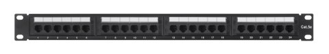 Extralink CAT5E UTP V2 | Patchpanel | 24 porty Extralink CAT5E UTP V2 | Patchpanel | 24 porty