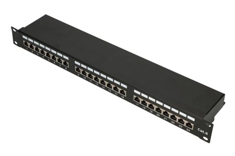 Extralink CAT6 STP V2 | Patchpanel | 24 porty Extralink CAT6 STP V2 | Patchpanel | 24 porty