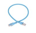 Extralink Kat.6A S/FTP 0.5m | Patchcord LAN | Miedź Kabel sieciowy skrętka 10Gbit/s