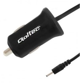 Qoltec Ładowarka samochodowa 12-24V | 12W | 5V | 2.4A | 2.5*0.7 | 1.4m
