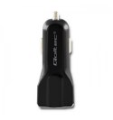 Qoltec Ładowarka samochodowa 12-24V | 15W | 5V | 3A | kabel USB typ C