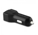 Qoltec Ładowarka samochodowa 12-24V | 15W | 5V | 3A | kabel USB typ C