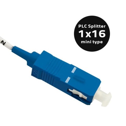 Qoltec Splitter 1x16 | SC/PC - SC/PC | G.657A | Singlemode | 0.9 mm Qoltec Splitter 1x16 | SC/PC - SC/PC | G.657A | Singlemode | 0.9 mm