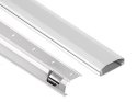 Aluminiowa listwa maskująca do kabli Maclean, łatwe otw. i zam, 60x20x750mm, MC-693 W