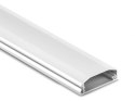 Aluminiowa listwa maskująca do kabli Maclean, łatwe otw. i zam, 60x20x750mm, MC-693 W