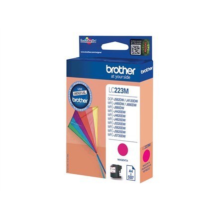 LC-223M INK CARTRIDGE MAGENDA/550 PAGES ISO STANDARDS 24711 LC-223M INK CARTRIDGE MAGENDA/550 PAGES ISO STANDARDS 24711