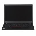 LENOVO ThinkPad T490 i5-8365U 16GB 512GB SSD 14" FHD Win11pro + zasilacz UŻYWANY