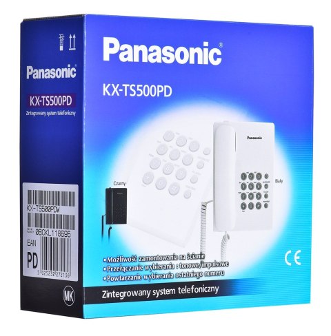 Telefon Panasonic KX-TS500PDW Telefon Panasonic KX-TS500PDW