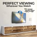 Uchwyt Ścienny TV LED/LCD 13-30 cali 23kg Obrotowy Biały