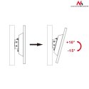 Uchwyt do telewizora Maclean, max VESA 100x100, 13-27", 20kg, czarny, MC-596