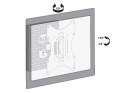 Uchwyt do telewizora lub monitora Maclean, uniwersalny, max VESA 200x200, 23-42", 30kg, czarny, MC-501A B