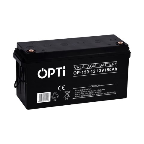 Akumulator AGM OPTI 12V 150 Ah Akumulator AGM OPTI 12V 150 Ah