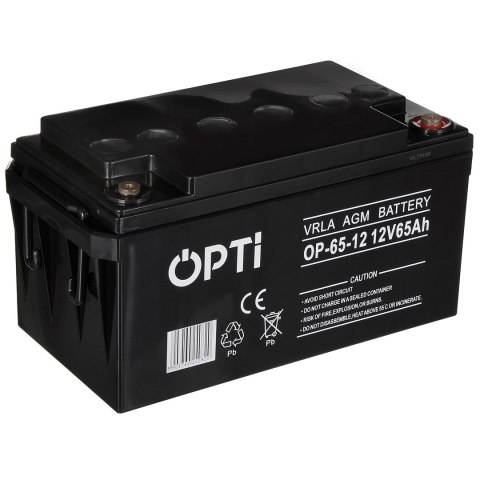Akumulator Volt Polska AGM OPTI 12V 65Ah Akumulator Volt Polska AGM OPTI 12V 65Ah