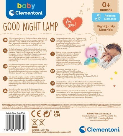 Clementoni Lampka nocna 17466 p6 Clementoni Lampka nocna 17466 p6