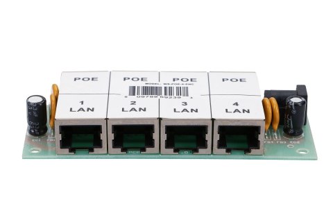 Extralink 4 Portowy | PoE Injector | 4x 100Mb/s RJ45 Extralink 4 Portowy | PoE Injector | 4x 100Mb/s RJ45