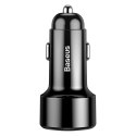 ŁADOWARKA SAMOCHODOWA Baseus Magic CCMLC20C-01 45W 5A 1x USB-A 1x USB-C QC 3.0