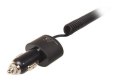 Ładowarka samochodowa Maclean, Lightning spiralny, 2xUSB, 5.2A, 1.8m, MCE76