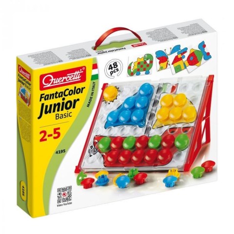 Mozaika Fantacolor Junior 48 gwoździ 4195 p6 Quercetti Mozaika Fantacolor Junior 48 gwoździ 4195 p6 Quercetti