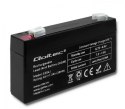 Qoltec Akumulator AGM | 6V | 1.3Ah | Bezobsługowy | Wydajny | LongLife | do UPS, wagi, kasy