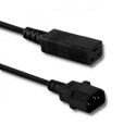 Qoltec Kabel zasilający do UPS | C14/C19 | 2m