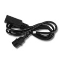 Qoltec Kabel zasilający do UPS | C14/C19 | 2m
