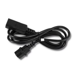 Qoltec Kabel zasilający do UPS | C14/C19 | 2m