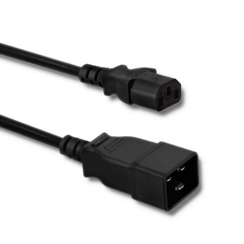 Qoltec Kabel zasilający do UPS | C20/C13 | 1.2m Qoltec Kabel zasilający do UPS | C20/C13 | 1.2m