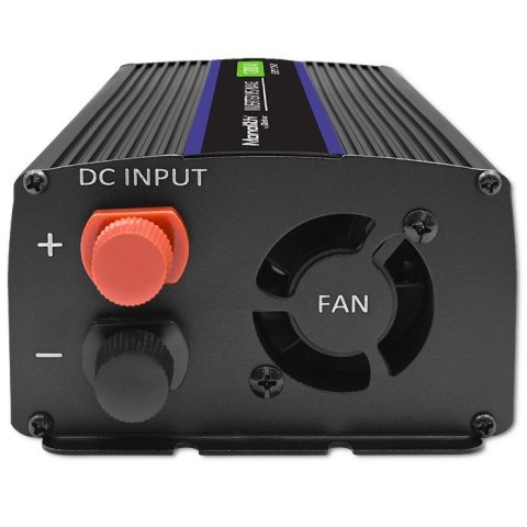 Qoltec Przetwornica napięcia Monolith 1200 MS Wave | 12V na 230V | 600/1200W | USB Qoltec Przetwornica napięcia Monolith 1200 MS Wave | 12V na 230V | 600/1200W | USB