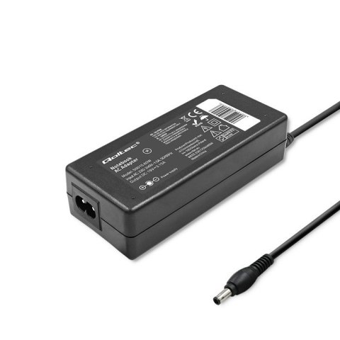 Qoltec Zasilacz do laptopa Samsung 60W | 19V | 3.15A | 5.5*3.5+pin | +kabel zasilający Qoltec Zasilacz do laptopa Samsung 60W | 19V | 3.15A | 5.5*3.5+pin | +kabel zasilający