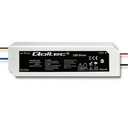 Qoltec Zasilacz impulsowy LED IP67 | 100W | 12V | 8.3A | Wodoodporny | Biały