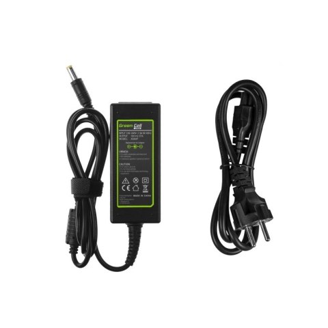 ZASILACZ ŁADOWARKA DO LAPTOPA ACER Green Cell PRO AD66P 19V 2,37A 45W 5,5mm/1,7mm ZASILACZ ŁADOWARKA DO LAPTOPA ACER Green Cell PRO AD66P 19V 2,37A 45W 5,5mm/1,7mm