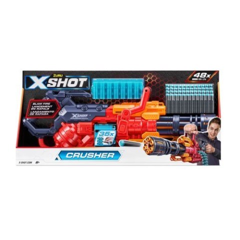 *****ZURU X-SHOT ExcelCrusher wyrzutnia48s 36382 *****ZURU X-SHOT ExcelCrusher wyrzutnia48s 36382