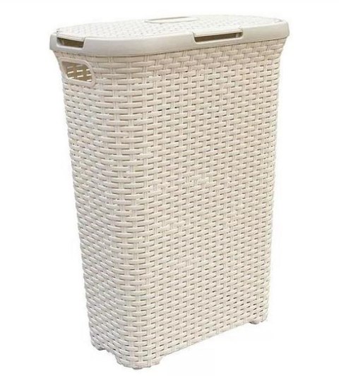CURVER KOSZ NA BIELIZNĘ "NATURAL STYLE" 40L /KREMOWY CURVER KOSZ NA BIELIZNĘ "NATURAL STYLE" 40L /KREMOWY