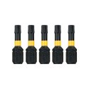 Dewalt udarowe końcówki wkrętarskie torsion t30x25 mm torsio
