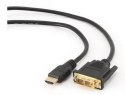 KABEL HDMI-DVI 7.5M BULK CC-HDMI-DVI-7.5MC GEMBIRD