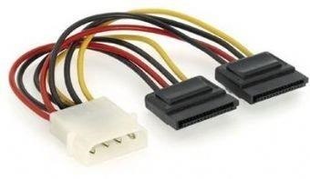 KABEL ZASILAJĄCY SATA X2 15CM CC-SATA-PSY GEMBIRD KABEL ZASILAJĄCY SATA X2 15CM CC-SATA-PSY GEMBIRD