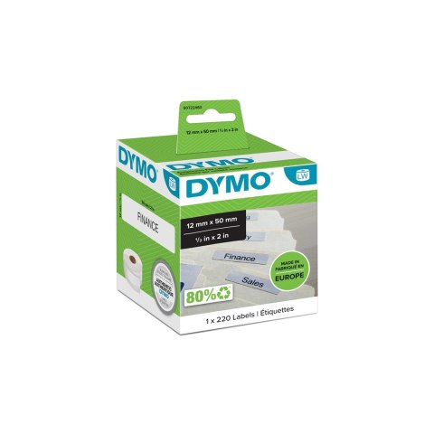 LW-LABELS 12X 50MM/WHITE 1X 220 PCS LW-LABELS 12X 50MM/WHITE 1X 220 PCS