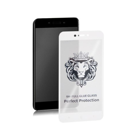 Qoltec Hartowane szkło ochronne PREMIUM do Xiaomi Redmi 5A | BIAŁE Qoltec Hartowane szkło ochronne PREMIUM do Xiaomi Redmi 5A | BIAŁE