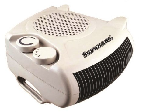 TERMOWENTYLATOR PRZENOŚNY STOJĄCO\LEŻĄCY 1000/2000W 2 FUNKCJE BIAŁY VOLTENO