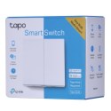 Wyłącznik światła Smart Wifi TP-Link Tapo S220, jednobiegunowy, podwójny (biały)