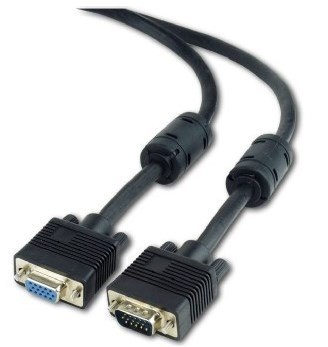 Kabel przedłużacz VGA F/M Gembird CC-PPVGAX-10-B (3 m) Kabel przedłużacz VGA F/M Gembird CC-PPVGAX-10-B (3 m)