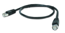 Kabel sieciowy FTP Gembird PP22-0.5M/BK kat. 5e, Patch cord RJ-45 (0,5 m)